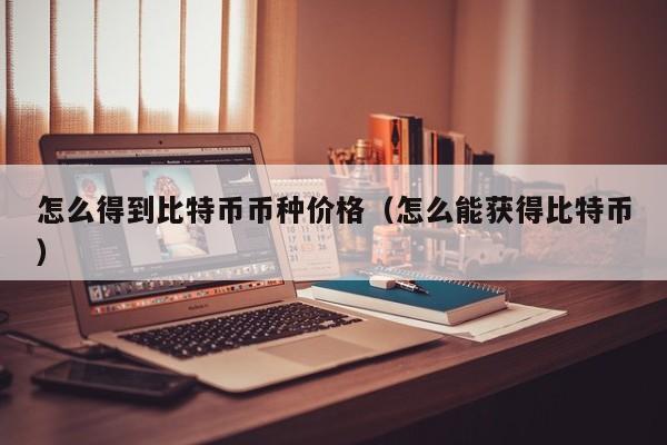 怎么得到比特币币种价格(怎么能获得比特币)